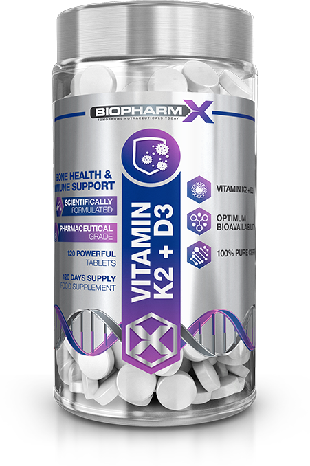 Vitamin K2 + Vitamin D3 - BioPharm-X